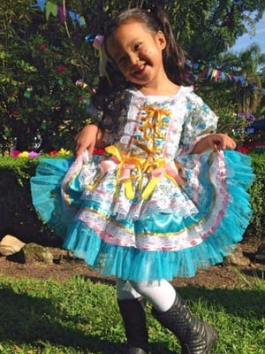Vestido festa junina flopt