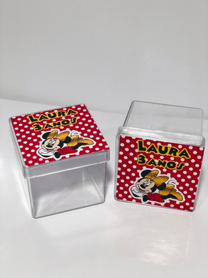 Caixa acrílico minnie
