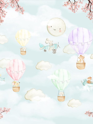 Papel de parede balões ( giovanna sfreddo )