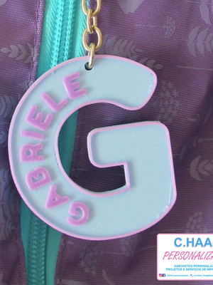 Chaveiro ou identificador personalizado