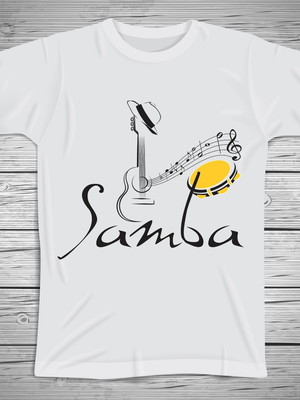 Camiseta samba