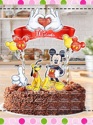 Topo de bolo mickey