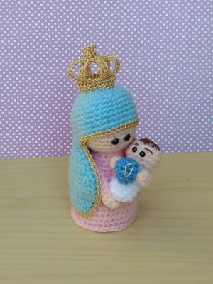 Nossa senhora da penha amigurumi
