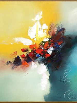 Quadro abstrato moderno