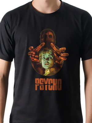 Camiseta camisa cinema filme alfred hitchcock psicose