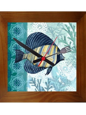 Relógio decor - oceano - 08