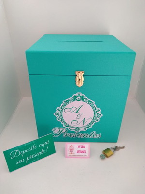 Urna colorida com kit completo