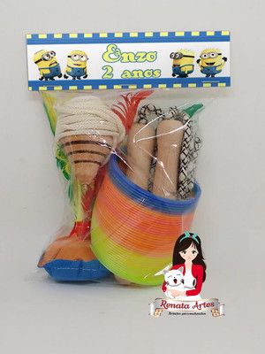 Kit boa infância completo tema minions