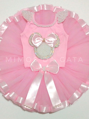 Kit minnie rosa luxo