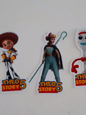 Aplique para tubete toy story
