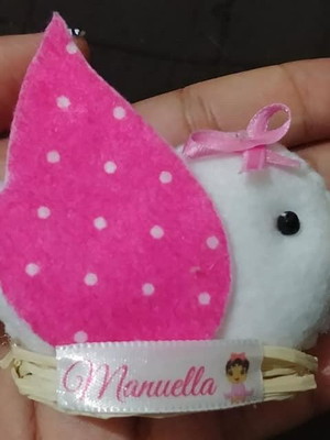 Ímãs de geladeira em feltro