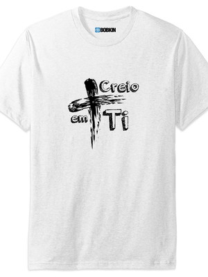 Camiseta creio em ti jesus
