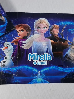 Quebra cabeça - frozen