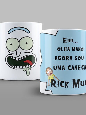Caneca rick and morty