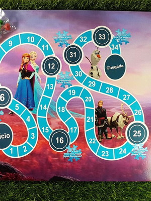 Jogo de tabuleiro - frozen