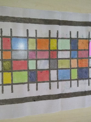 Tela pintada - talagarça