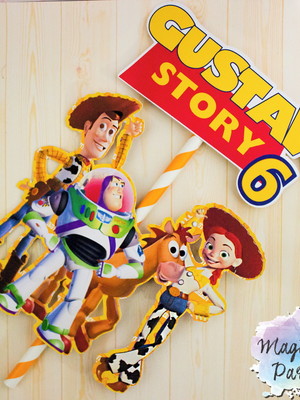 Topo de bolo topper toy story
