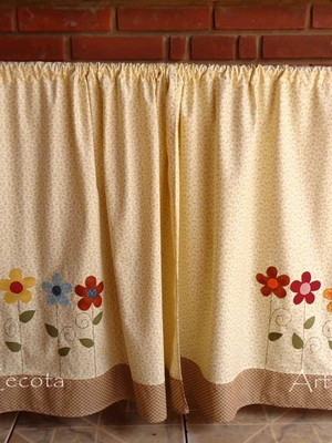 Cortina para cozinha