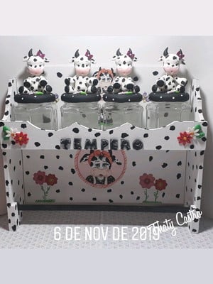 Porta tempero vaquinha