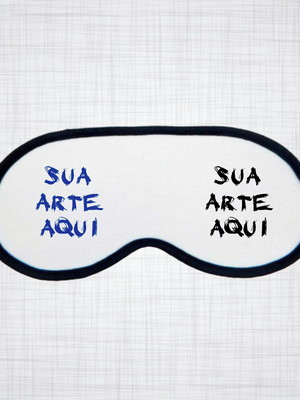 Kit 5 mascara de dormir material neoprene personalizada