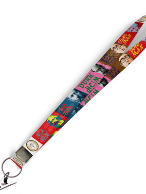 Cordão para crachá psicanalise c0179p com presilha jacaré