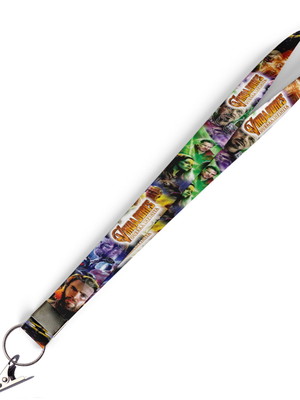 Cordão para crachá vingadores c0173p com presilha jacaré