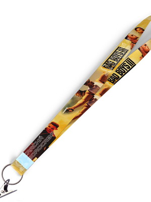 Cordão para crachá bad boys c0151p com presilha jacaré
