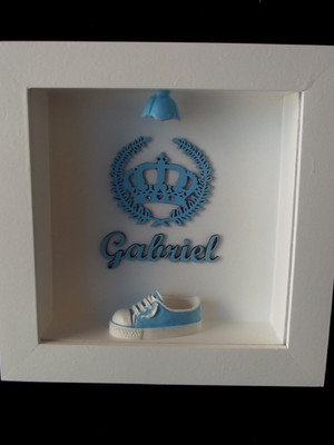 Quadro maternidade com led gabriel