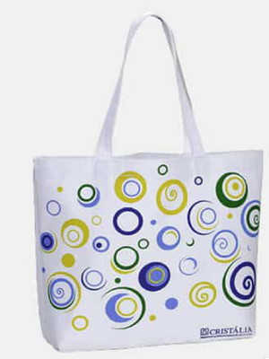 Sacolas em nylon 40x30 personalizada