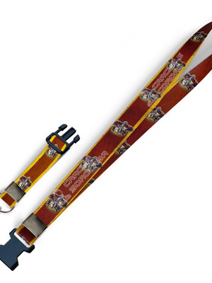 Cordão harry potter grifinoria c0122p fecho bolsa e jacaré