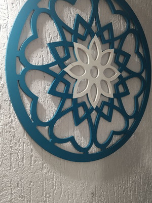 Mandala grande em mdf