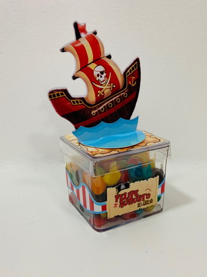 Aplique 3d piratas