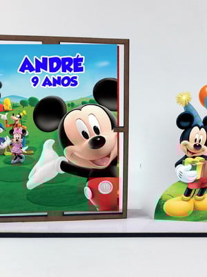 Lembrancinha mickey ,porta retrato
