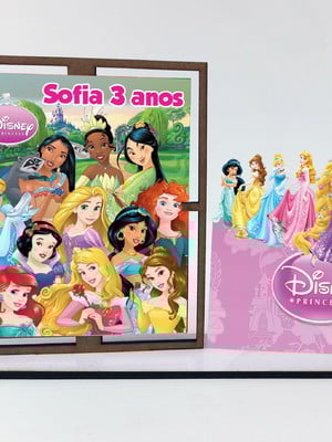 Lembrancinha princesas ,porta retrato
