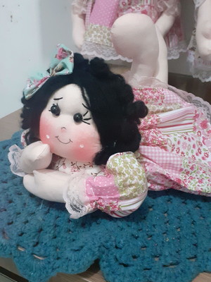 Boneca peso de porta