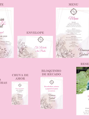 Identidade visual - casamento