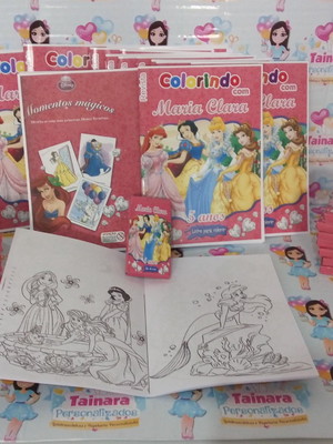 Kit colorir princesas