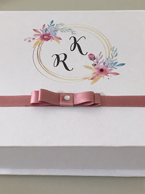 Caixa convite/lembrancinha/presente - 25x25x6cm