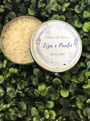 Chuva de arroz na latinha 100