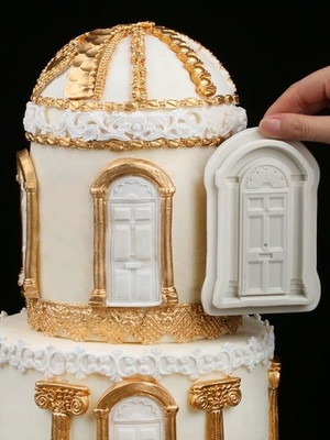 Molde de silicone porta clássica