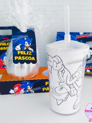 Kit diversão páscoa - masha e o urso