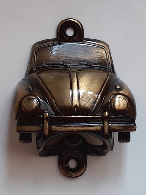 Abridor de garrafa parede fusca ouro velho