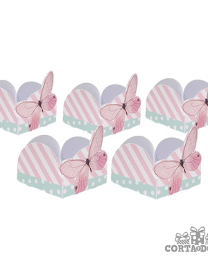 Forminha de doces borboleta