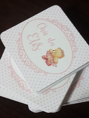 Tag quadrado 4cm