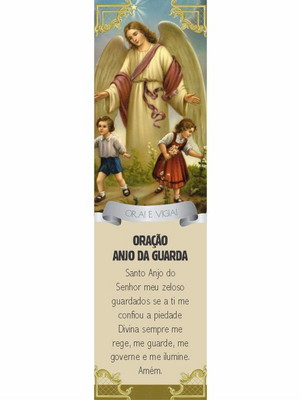 Marca página anjo da guarda