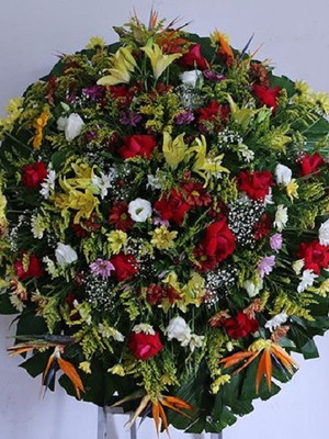 Coroa de flores esperança