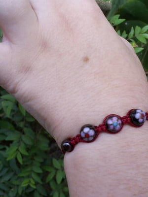 Pulseira ametista infantil personaluzada