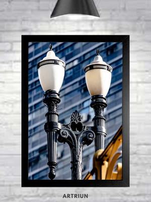 Quadro decorativo 30x40cm fotografia cidade