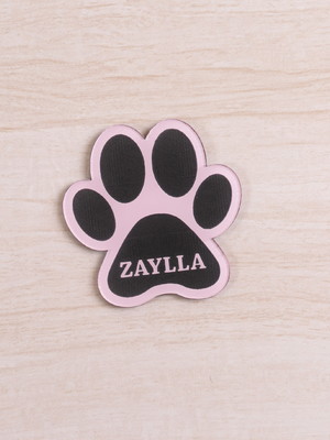 Placa pet 9x9cm