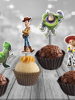 Topper toy story - 100 unidades